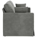 Canapea Gri închis 158 x 78 x 80 cm Catifea - WALTI WALTI