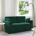 Canapea Verde închis 158 x 78 x 80 cm Catifea - WALTI WALTI