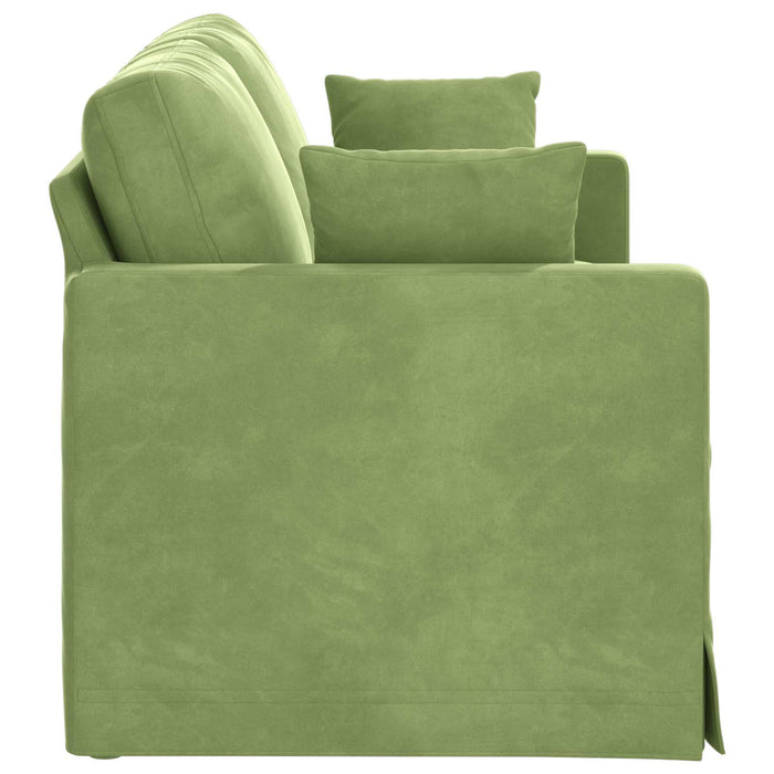 Canapea Verde deschis 158 x 78 x 80 cm Catifea - WALTI WALTI