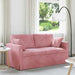 Canapea Roz 158 x 78 x 80 cm Catifea - WALTI WALTI