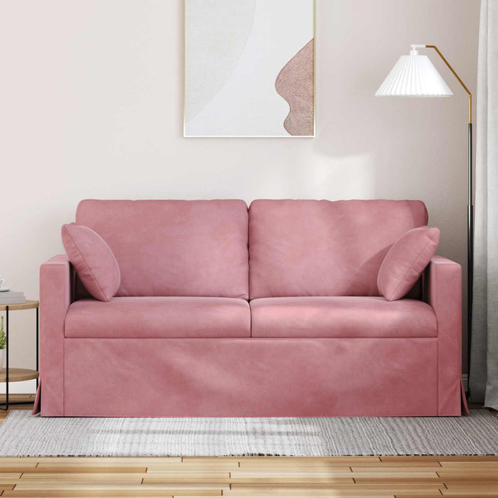 Canapea Roz 158 x 78 x 80 cm Catifea - WALTI WALTI