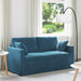 Canapea albastru 158 x 78 x 80 cm Catifea - WALTI WALTI