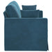 Canapea albastru 158 x 78 x 80 cm Catifea - WALTI WALTI