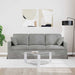 Canapea Gri deschis 198 x 78 x 80 cm Catifea - WALTI WALTI