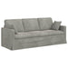 Canapea Gri deschis 198 x 78 x 80 cm Catifea - WALTI WALTI