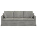 Canapea Gri deschis 198 x 78 x 80 cm Catifea - WALTI WALTI