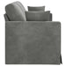 Canapea Gri închis 198 x 78 x 80 cm Catifea - WALTI WALTI