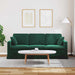 Canapea Verde închis 198 x 78 x 80 cm Catifea - WALTI WALTI