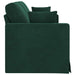 Canapea Verde închis 198 x 78 x 80 cm Catifea - WALTI WALTI