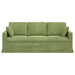 Canapea Verde deschis 198 x 78 x 80 cm Catifea - WALTI WALTI