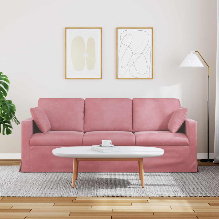 Canapea Roz 198 x 78 x 80 cm Catifea - WALTI WALTI
