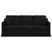 Canapea Negru 198 x 78 x 80 cm Catifea - WALTI WALTI