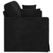 Canapea Negru 198 x 78 x 80 cm Catifea - WALTI WALTI