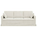 Canapea Crem 198 x 78 x 80 cm Catifea - WALTI WALTI