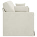 Canapea Crem 198 x 78 x 80 cm Catifea - WALTI WALTI