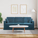 Canapea albastru 198 x 78 x 80 cm Catifea - WALTI WALTI