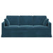 Canapea albastru 198 x 78 x 80 cm Catifea - WALTI WALTI