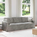 Canapea Gri deschis 228 x 78 x 80 cm Catifea - WALTI WALTI
