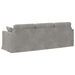 Canapea Gri deschis 228 x 78 x 80 cm Catifea - WALTI WALTI
