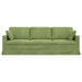 Canapea Verde deschis 228 x 78 x 80 cm Catifea - WALTI WALTI
