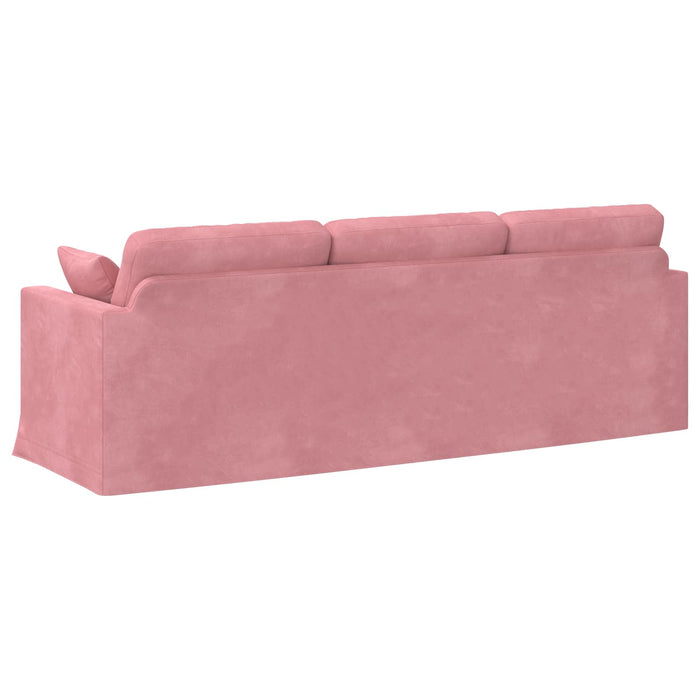 Canapea Roz 228 x 78 x 80 cm Catifea - WALTI WALTI