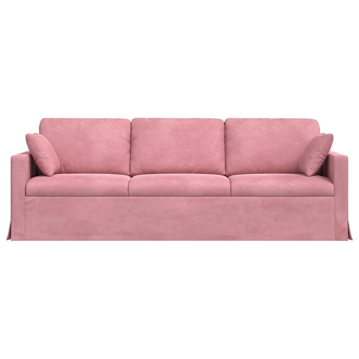 Canapea Roz 228 x 78 x 80 cm Catifea - WALTI WALTI