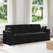Canapea Negru 228 x 78 x 80 cm Catifea - WALTI WALTI