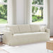 Canapea Crem 228 x 78 x 80 cm Catifea - WALTI WALTI