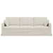 Canapea Crem 228 x 78 x 80 cm Catifea - WALTI WALTI
