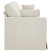 Canapea Crem 228 x 78 x 80 cm Catifea - WALTI WALTI
