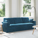 Canapea albastru 228 x 78 x 80 cm Catifea - WALTI WALTI