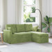 Canapea Verde deschis 178 x 134 x 80 cm Catifea - WALTI WALTI