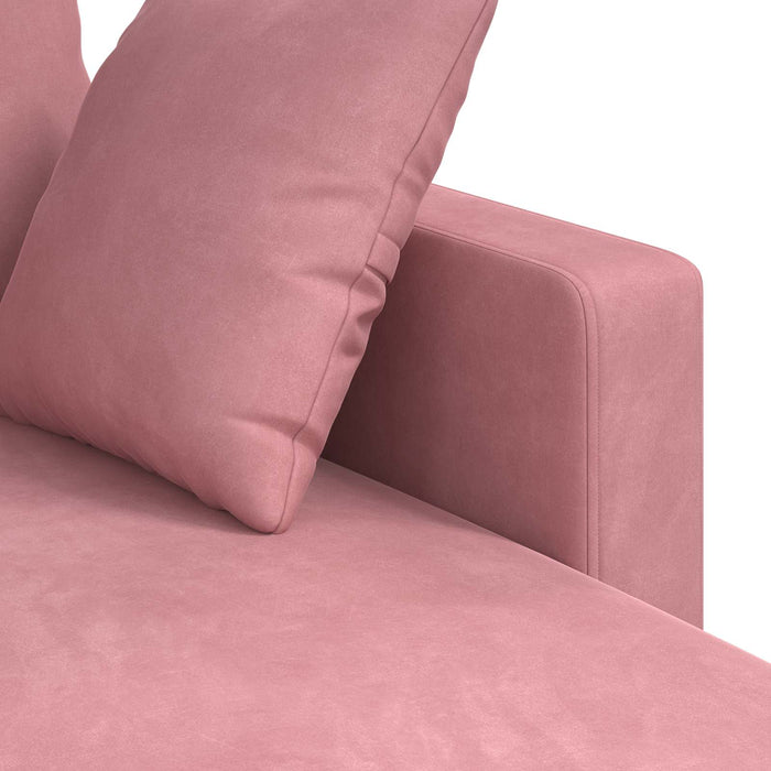 Canapea Roz 178 x 134 x 80 cm Catifea - WALTI WALTI