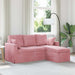 Canapea Roz 178 x 134 x 80 cm Catifea - WALTI WALTI