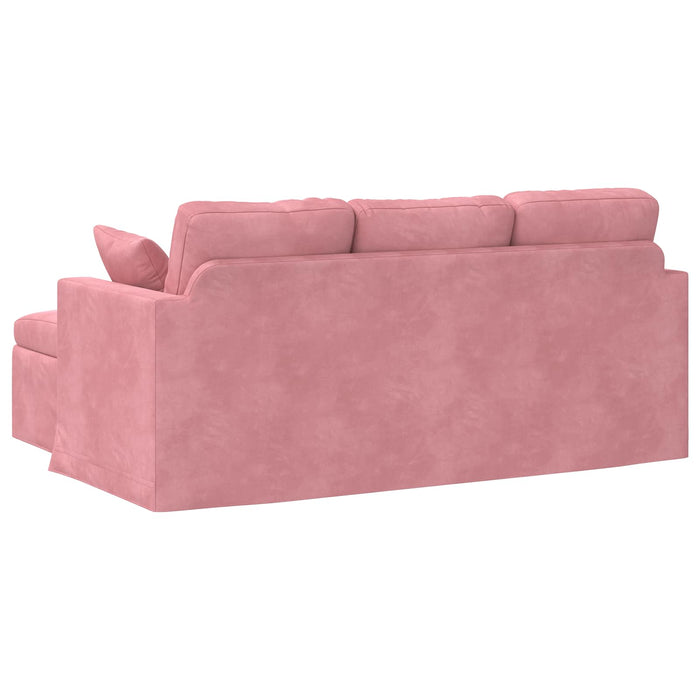 Canapea Roz 178 x 134 x 80 cm Catifea - WALTI WALTI