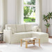 Canapea Crem 178 x 134 x 80 cm Catifea - WALTI WALTI