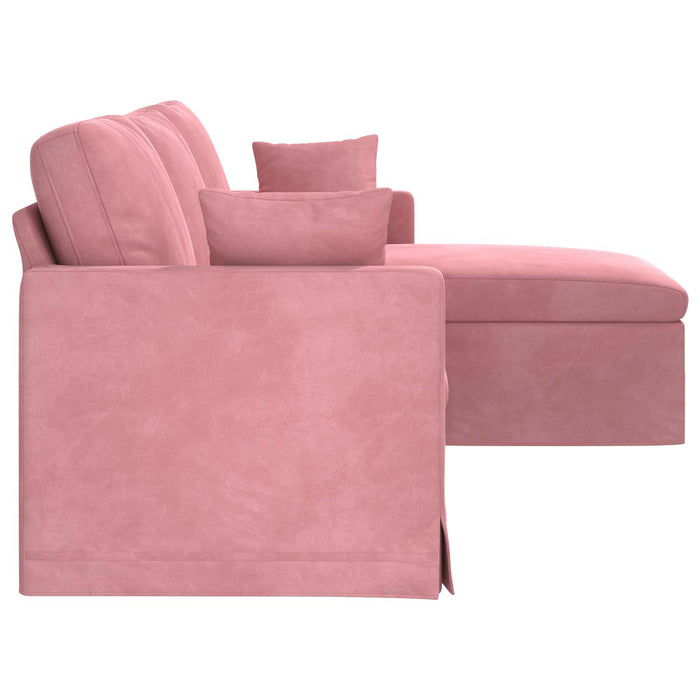 Canapea Roz 228 x 134 x 80 cm Catifea WALTI