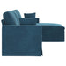 Canapea albastru 228 x 134 x 80 cm Catifea - WALTI WALTI