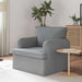 Canapea 60cm Gri deschis Metal - WALTI WALTI