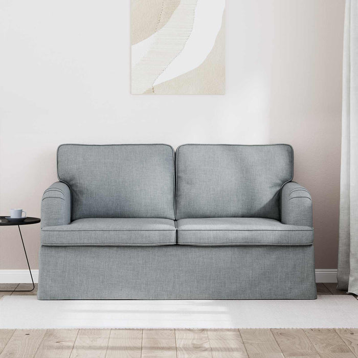 Canapea Gri deschis 142 x 80 x 85 cm Metal - WALTI WALTI