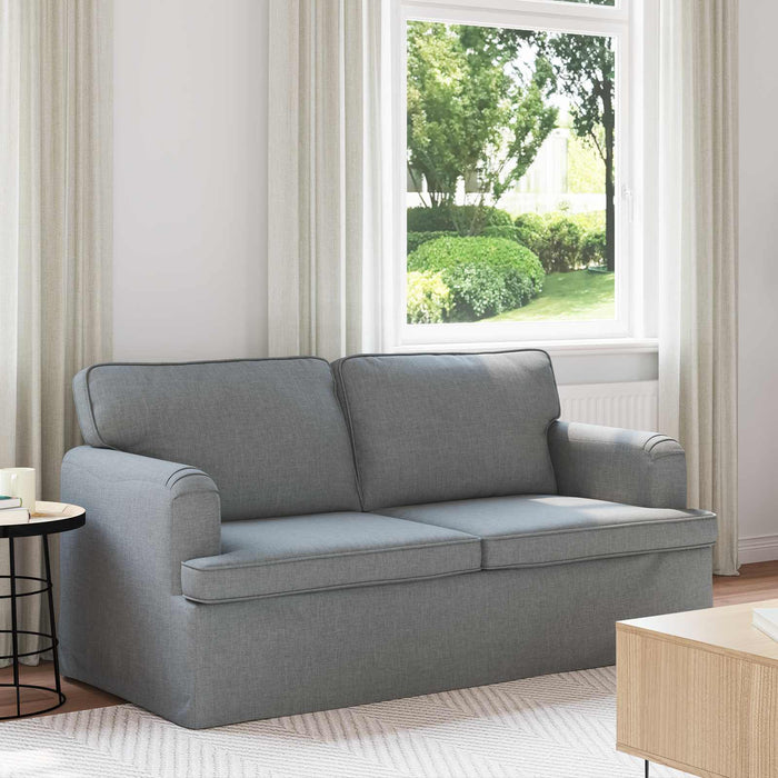 Canapea 140cm Gri deschis Metal - WALTI WALTI