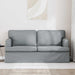 Canapea 140cm Gri deschis Metal - WALTI WALTI