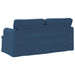 Canapea 140cm albastru Metal - WALTI WALTI