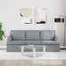 Canapea Gri deschis 142 x 80 x 85 cm Metal - WALTI WALTI