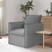 Canapea 60cm Gri deschis Metal - WALTI WALTI