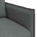 Canapea Gri închis 195 x 82 x 85 cm Metal - WALTI WALTI