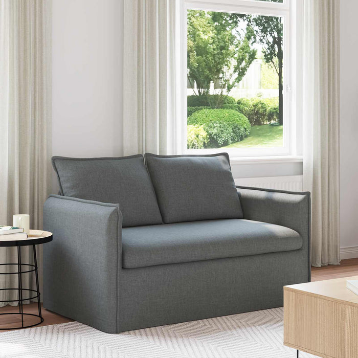 Canapea Gri închis 195 x 82 x 85 cm Metal - WALTI WALTI