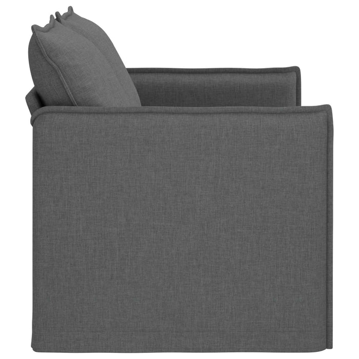 Canapea Gri închis 195 x 82 x 85 cm Metal - WALTI WALTI