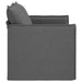 Canapea Gri închis 195 x 82 x 85 cm Metal - WALTI WALTI