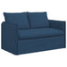 Canapea albastru 195 x 82 x 85 cm Metal - WALTI WALTI